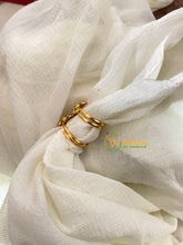 Premium AD Stone Toe Rings -Green-G10051